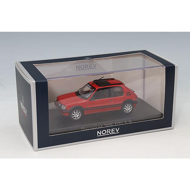 ノレブ 1/43 プジョー 205 GTI 1.9 1991 ヴァレルンガ レッド PTS