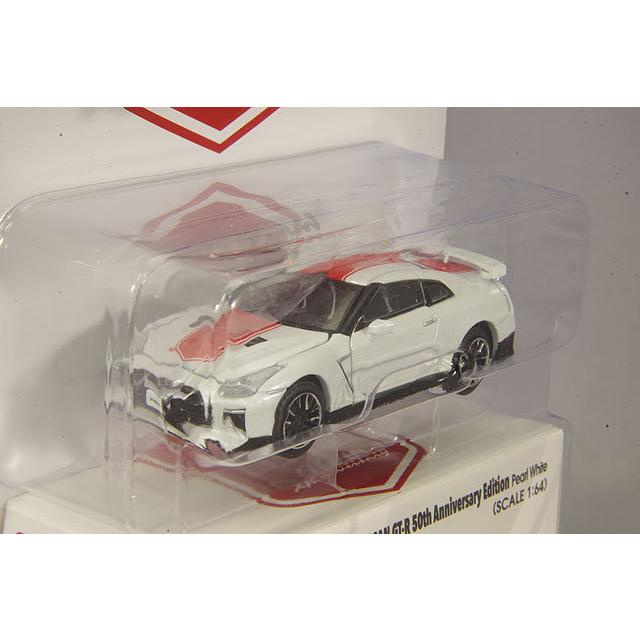 ミニカー/完成品 Era CAR 1/64 日産 GT-R 50th アニバーサリー パール