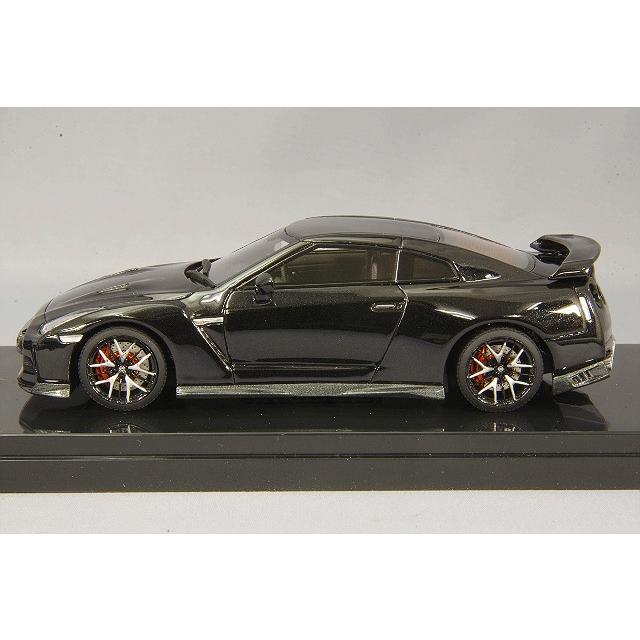 ミニカー/完成品 ワンモデル 1/43 日産 GT-R R35 2017 ブラックパール