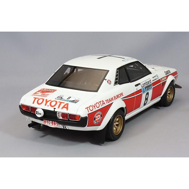 オットー 1/18 トヨタ セリカ RA21 1977 RAC ラリー 2位 #8 H.ミッコラ