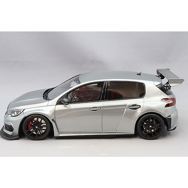 新品】ミニカー 1/18 プジョー 購入 308 RC BYFACTORY 2020(シルバー