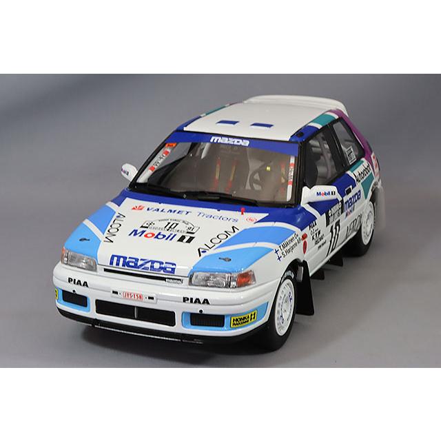 オットー 1/18 マツダ 323 GTX Gr.A 1991 1000湖 ラリー 5位 #10 T