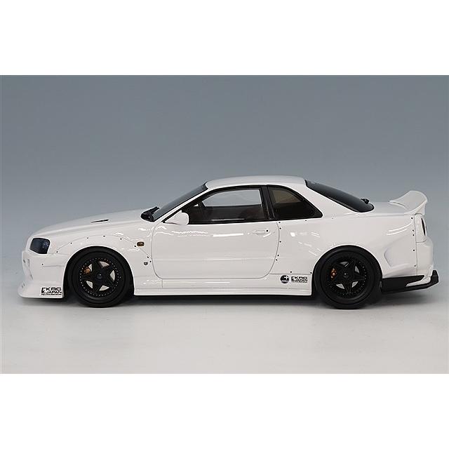 オットー 1/18 日産 スカイライン GT-R (BNR34) by KRC 2019 ホワイト