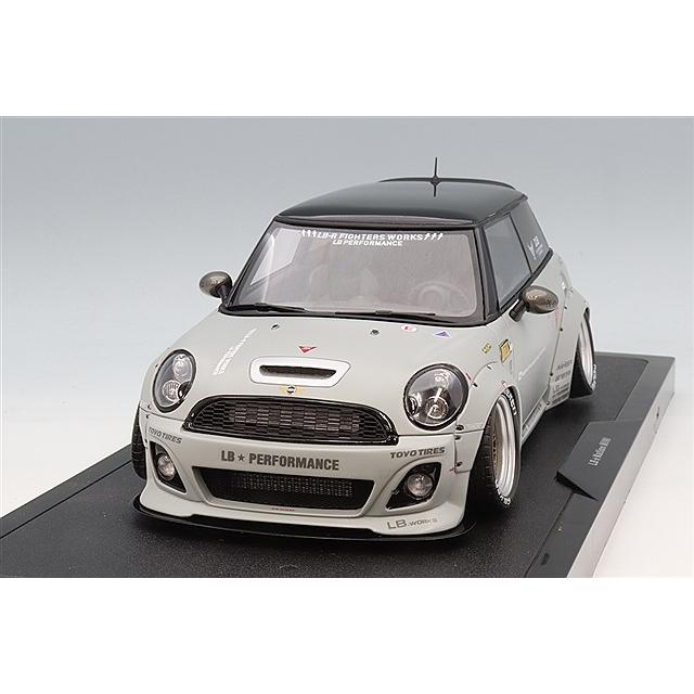 オットー 1/18 LB-WORKS LB Nation ミニ クーパー R56 2015 グレー