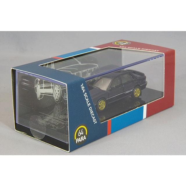 ミニカー/完成品 PARA64 1/64 三菱 ギャラン VR-4 コズミックブルー 左