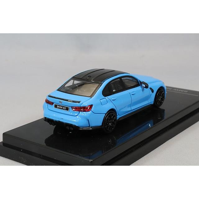 ミニカー/完成品 PARA64 1/64 BMW M3 G80 2020 マイアミブルー 左