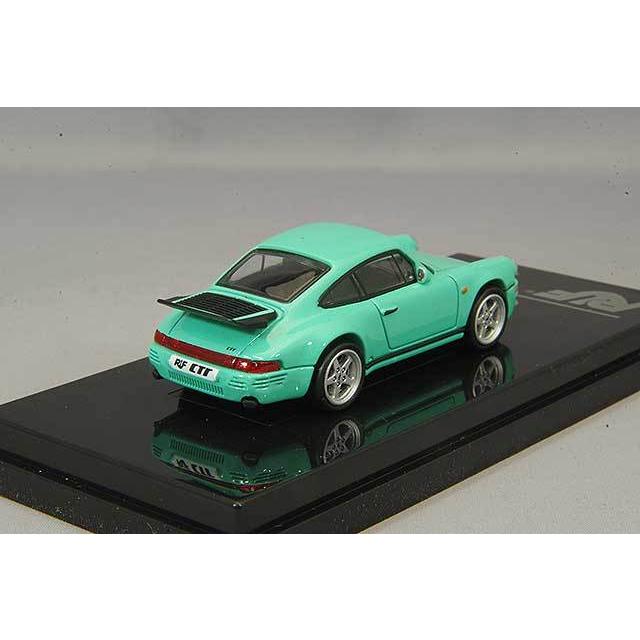 ミニカー/完成品 PARA64 1/64 RUF CTR イエローバード 1987 ミントグリーン 左ハンドル｜kidbox｜03