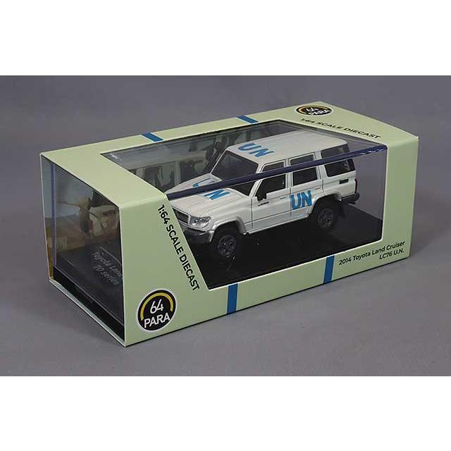 PARA64 1/64 トヨタ ランドクルーザー LC76 2014 United Nations 左
