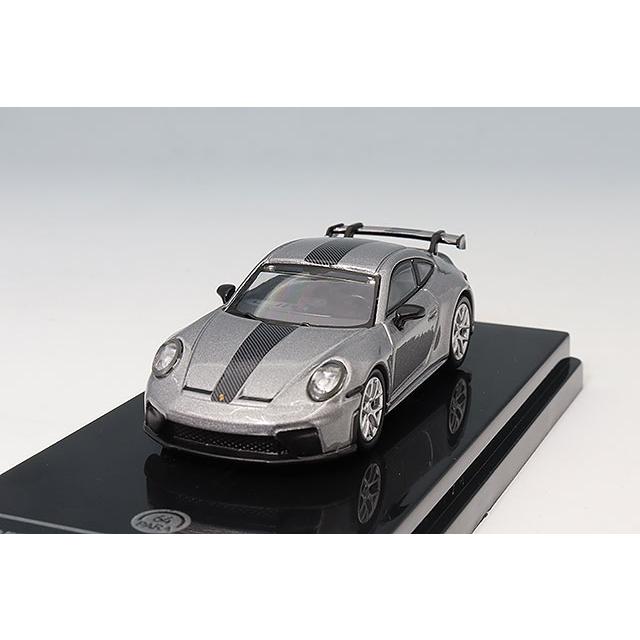 PARA64 1/64 ポルシェ 911 GT3 (992.2) GT 2025 シルバーメタリック 左