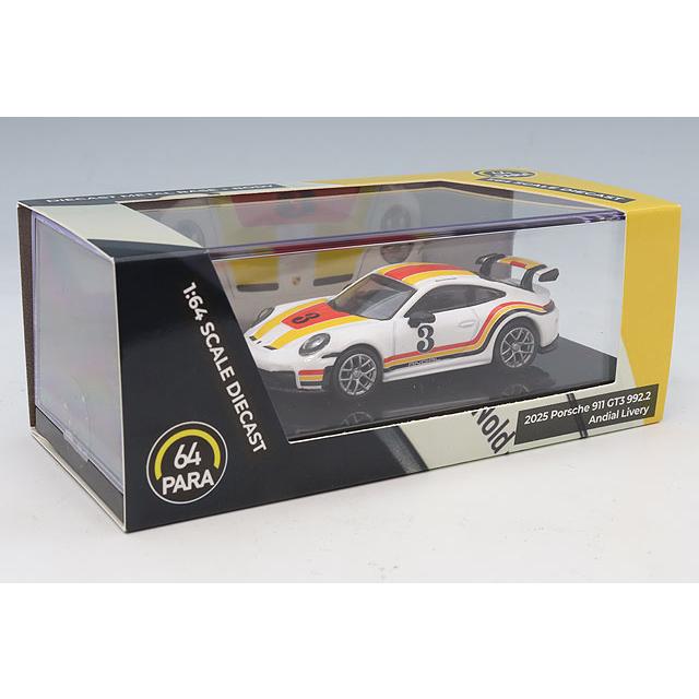 PARA64 1/64 ポルシェ 911 GT3 (992.2) 2025 Andial Livery #3 左
