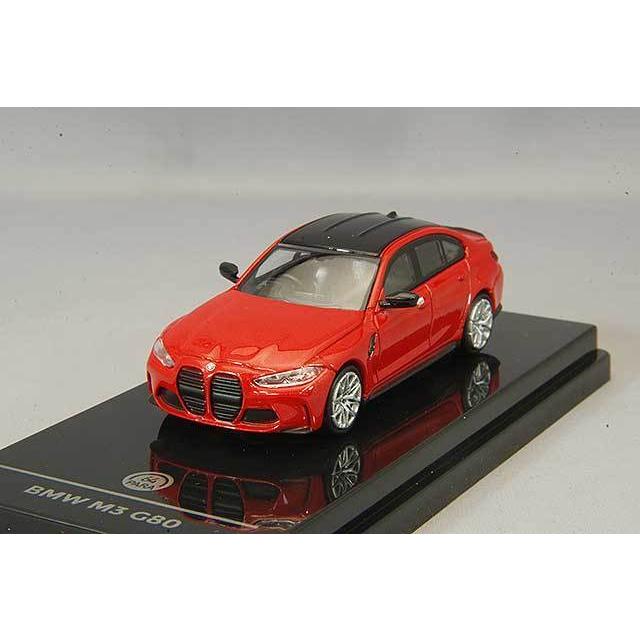 ミニカー/完成品 PARA64 1/64 BMW M3 G80 トロントレッド 右ハンドル