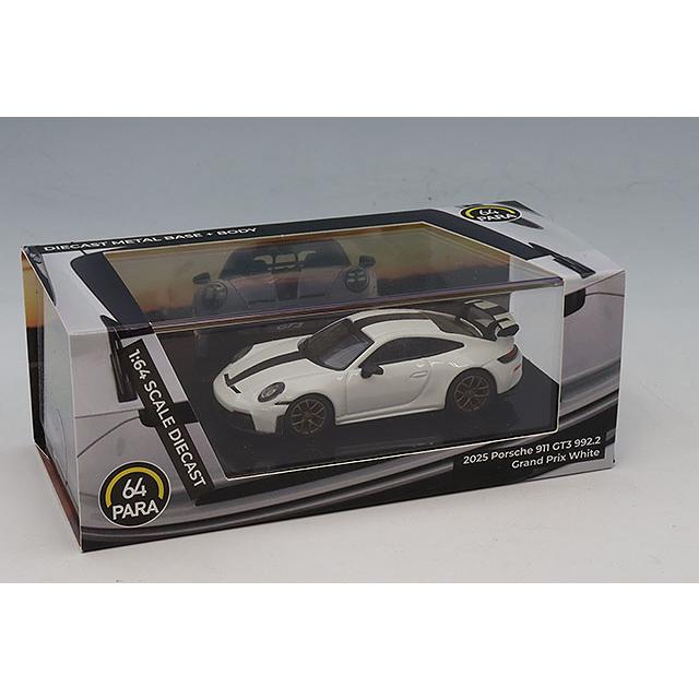 PARA64 1/64 ポルシェ 911 GT3 (992.2) 2025 グランプリホワイト 右