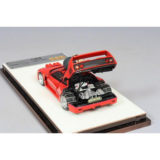 PGM (Private goods model) 1/64 フェラーリ F40 レッド スノー