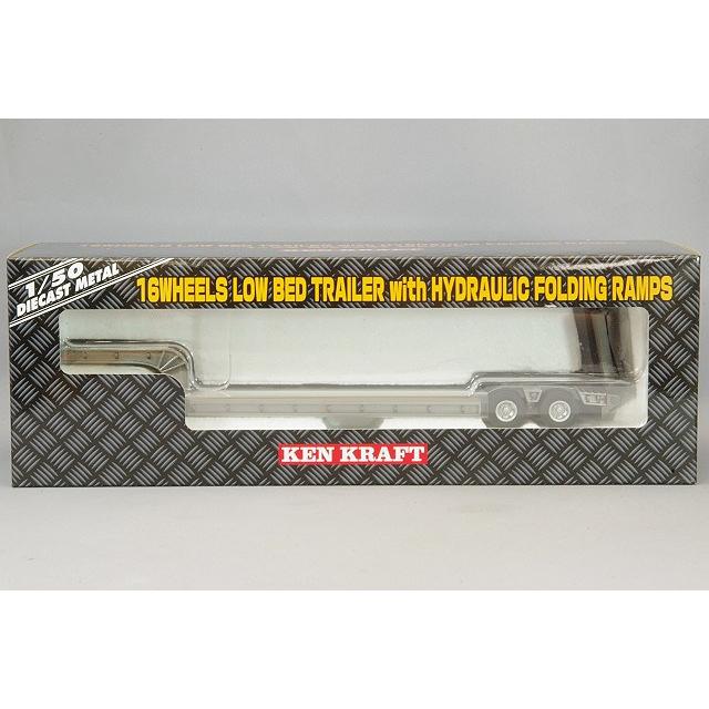 1/50ケンクラフト　プロフィアSS 16輪中低床トレーラー自動あゆみ　ブラック 1/50ケンクラフトプロフィアSS 16輪中低床トレーラー自動あゆみブラック