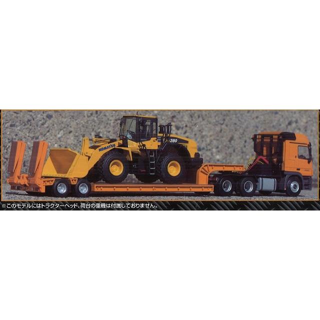 プラッツ/ケンクラフト 1/50 16輪 中低床重量物運搬用トレーラー プラッツ/ケンクラフト 1/50 16輪 中低床重量物運搬用トレーラー