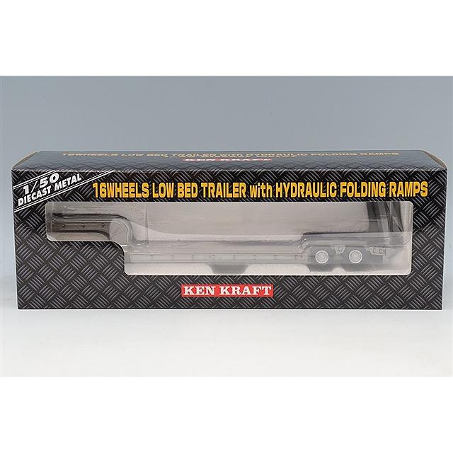 k*a様 ボルボ　トレーラーヘッド　ケンクラフト　セット　1/50 プラッツ/ケンクラフト 1/50 16輪 中低床重量物運搬用トレーラー 自動