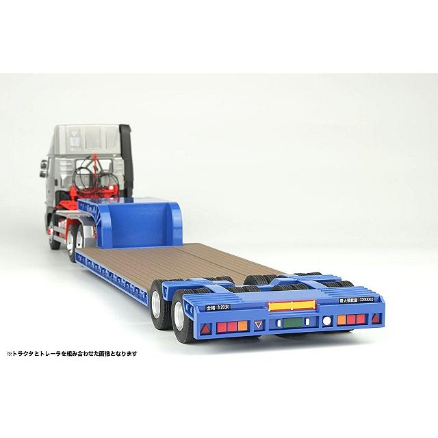 プラッツ/ケンクラフト 1/50 16輪 中低床重量物運搬用トレーラー