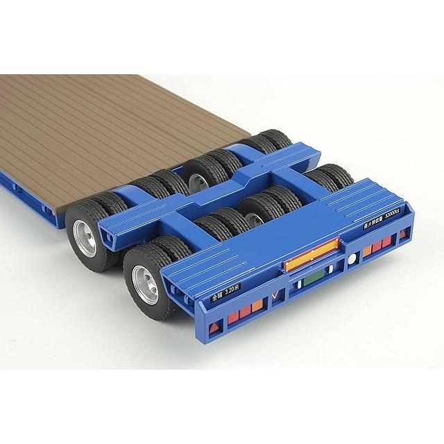 プラッツ/ケンクラフト 1/50 16輪 中低床重量物運搬用トレーラー