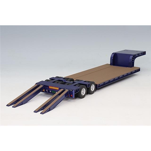 1/50 16輪　中低床重量物運転用トレーラ　ブルーメタリック プラッツ/ケンクラフト 1/50 16輪 中低床重量物運搬用トレーラー
