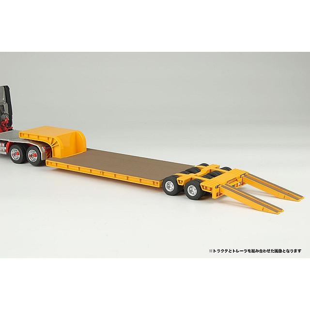 ケンクラフト　トレーラー代車　ブラック 完成品 :: 車 & バイク :: 16輪 中低床重量物運搬用トレーラ