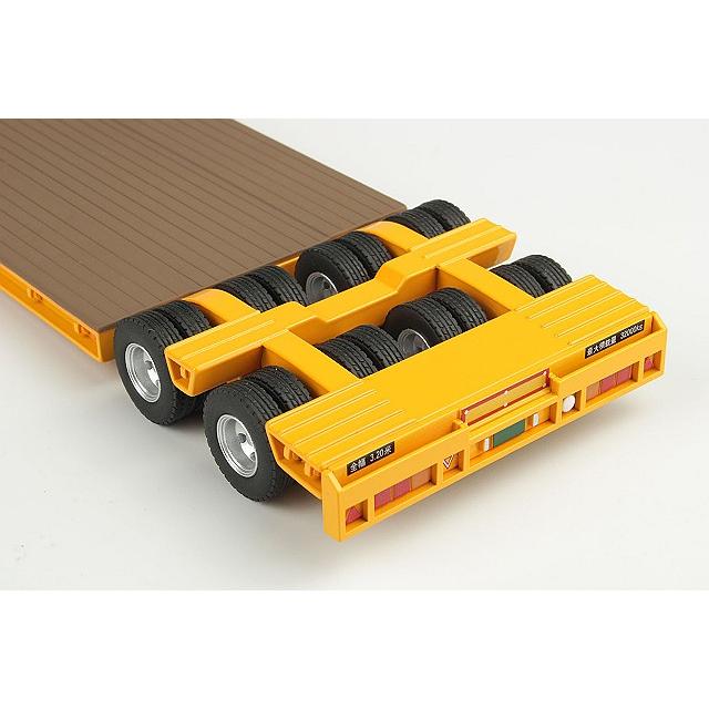 プラッツ/ケンクラフト 1/50 16輪 中低床重量物運搬用トレーラー