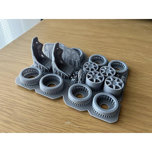 PLUSALFA 3DCAD/3Dプリンタ プロダクト 1/24 NSX タイプR/2