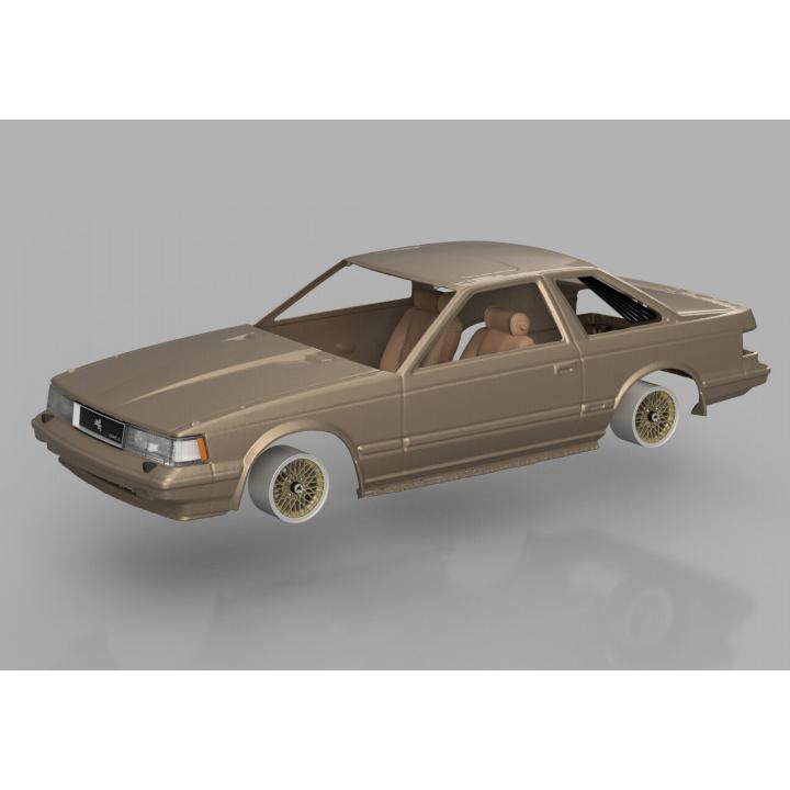 PLUSALFA 3DCAD/3Dプリンタ プロダクト 1/24 10 ソアラ 前期型