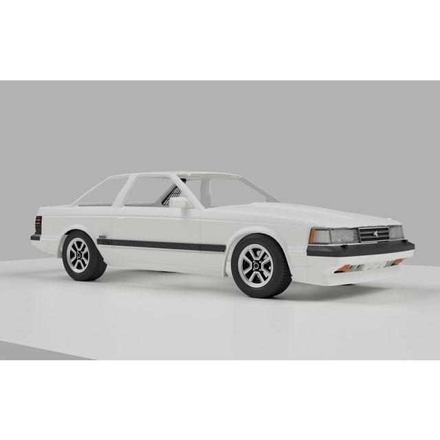 PLUSALFA 3DCAD/3Dプリンタ プロダクト 1/24 10 ソアラ 後期型