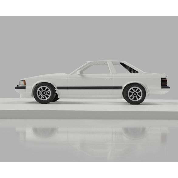 PLUSALFA 3DCAD/3Dプリンタ プロダクト 1/24 10 ソアラ 後期型