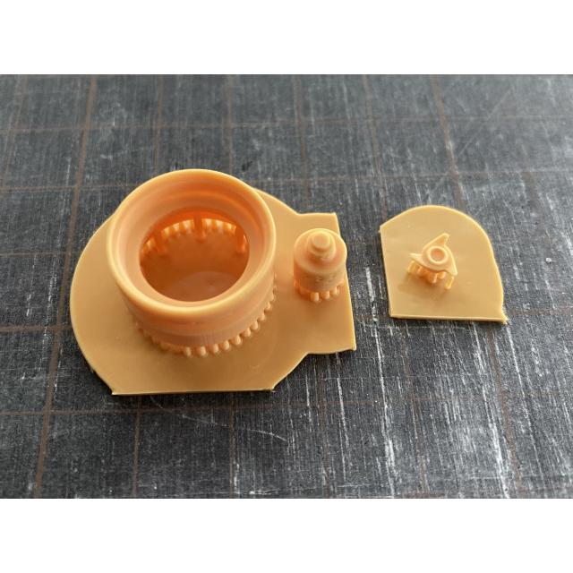 PLUSALFA 3DCAD/3Dプリンタ プロダクト 1/24 250GTO用 かっぱ式