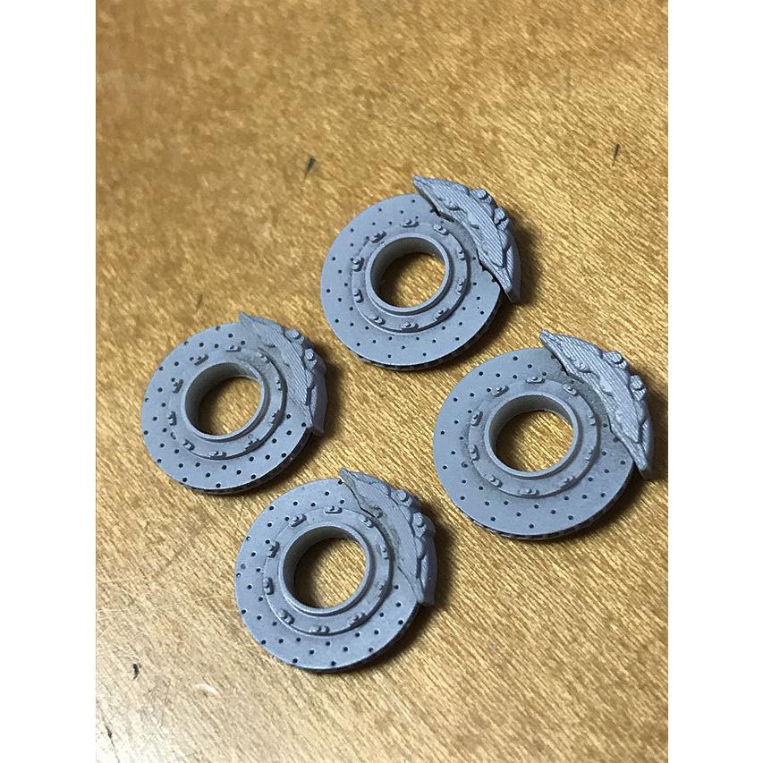 PLUSALFA 3DCAD/3Dプリンタ プロダクト 1/32 R35用 タイヤホイール
