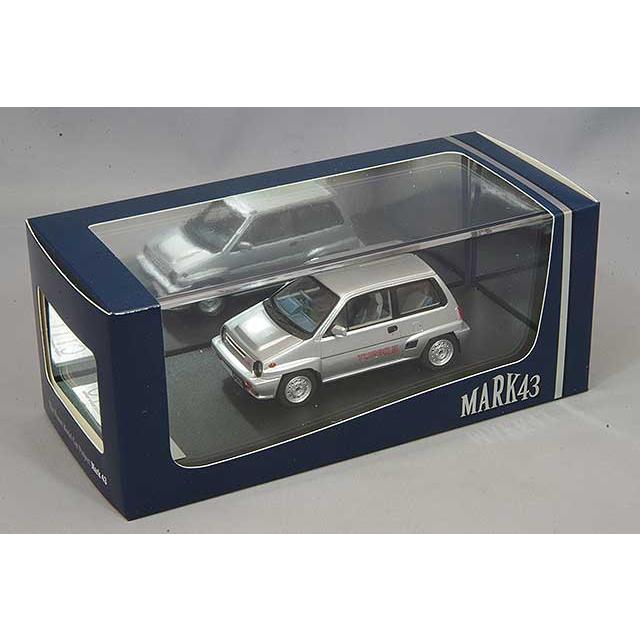MARK43 1/43 ホンダ シティ ターボ II クオーツシルバーメタリック 