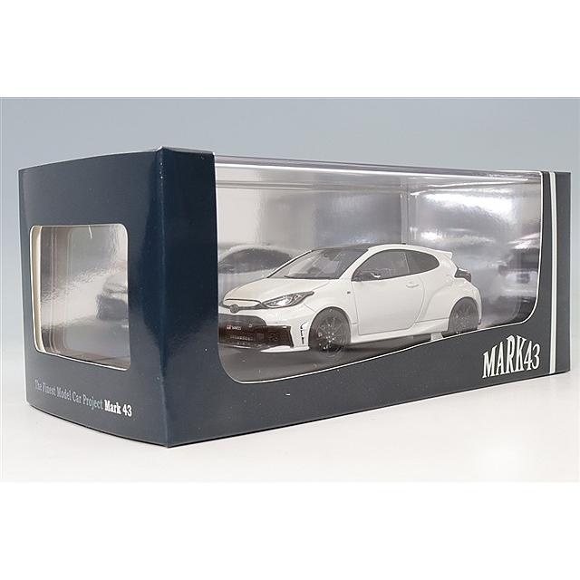 MARK43 1/43 トヨタ GR ヤリス RZ ハイパフォーマンス 2024 プラチナ