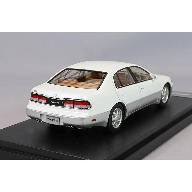 MARK43 1/43 トヨタ アリスト 3.0V (JZS147) ホワイトパールマイカトーニングGの画像
