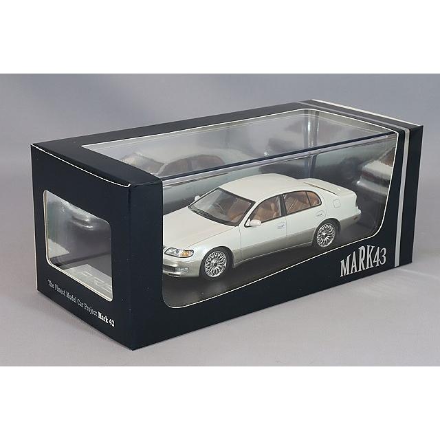 MARK43 1/43 トヨタ アリスト 3.0V (JZS147) カスタムバージョン ウォームグレーパールマイカトーニングGの画像