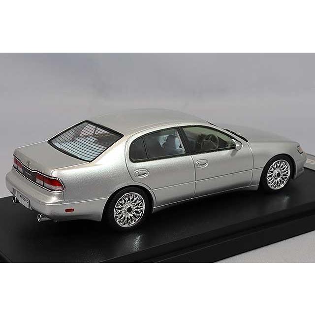 ミニカー/完成品 MARK43 1/43 トヨタ アリスト 3.0V JZS147 カスタムバージョン シルバーメタリックの画像