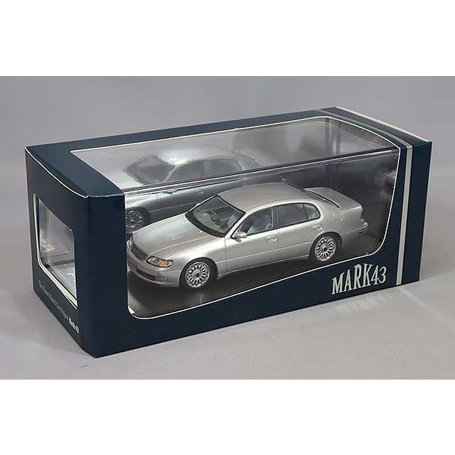 ミニカー/完成品 MARK43 1/43 トヨタ アリスト 3.0V JZS147 カスタムバージョン シルバーメタリックの画像