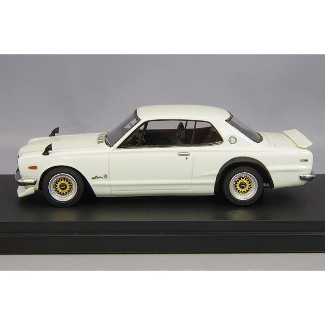 MARK43 1/43 日産 スカイライン GT-R (KPGC10) ホワイト/メッシュ