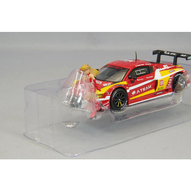 ミニカー/完成品 POP RACE 1/64 アウディ R8 LMS エヴァ RT 正規実用型