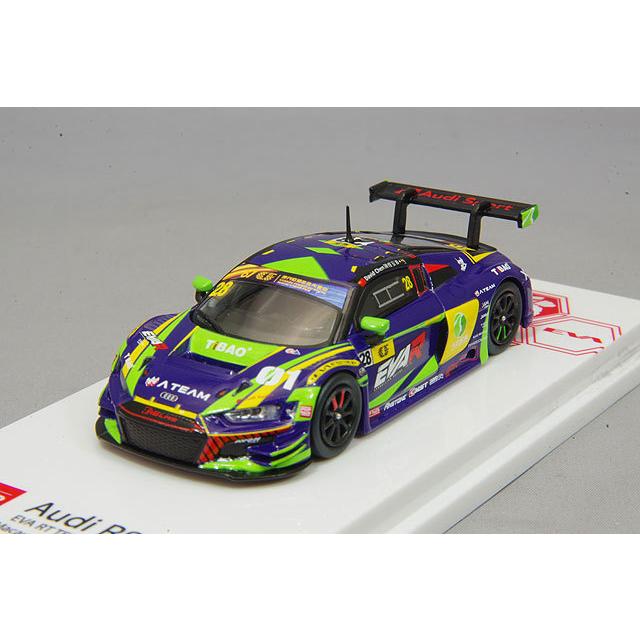 ミニカー/完成品 POP RACE 1/64 アウディ R8 LMS エヴァ RT 初号機