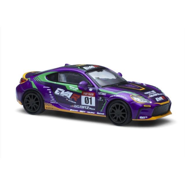 ミニカー/完成品 POP RACE 1/64 GR86 EVA 01 : キッドボックス Yahoo