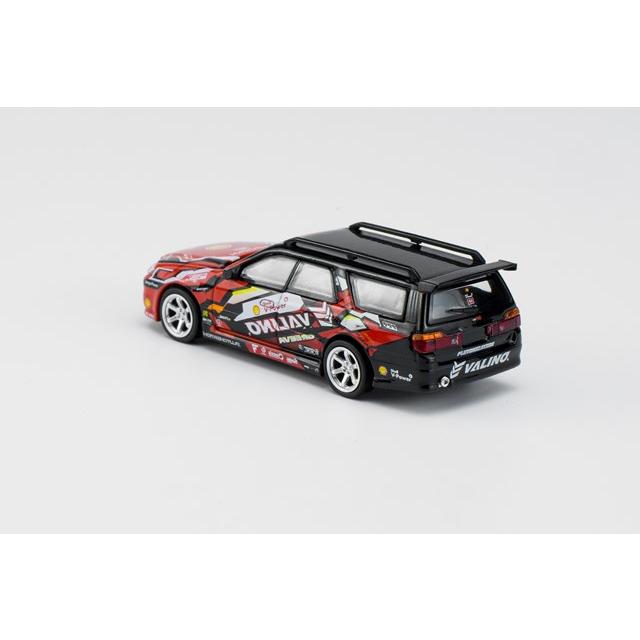 POP RACE x Tiny 1/64 日産 ステージア R34 Pluto Mok DRIFTAGEA 34 "シェル/ヴァリノ"｜kidbox｜07