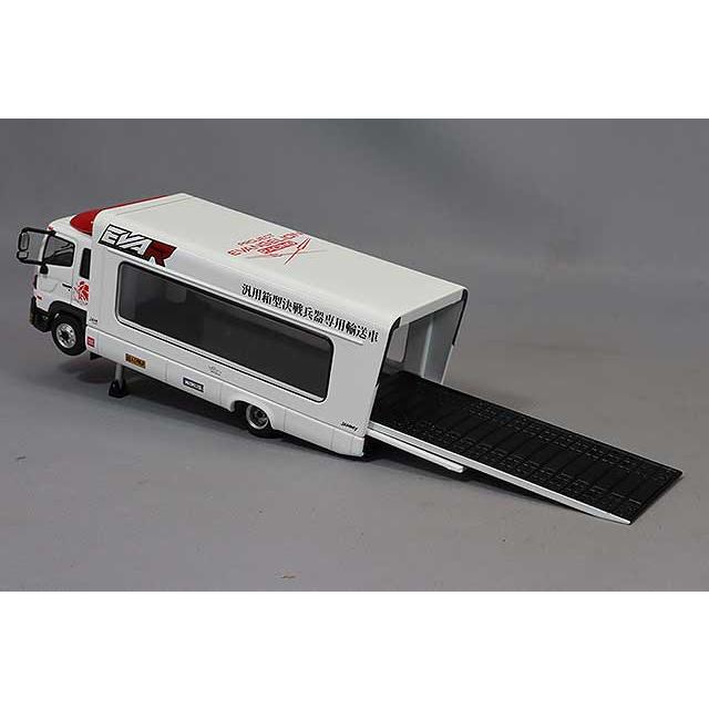 POP RACE 1/64 日野 500 エヴァ レーシング トランスポーター (NERV