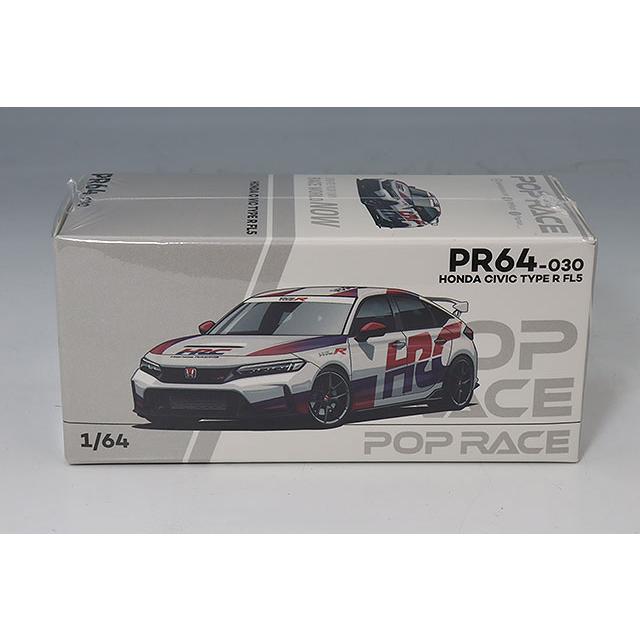 POP RACE 1/64 ホンダ シビック タイプR FL5 TCR 