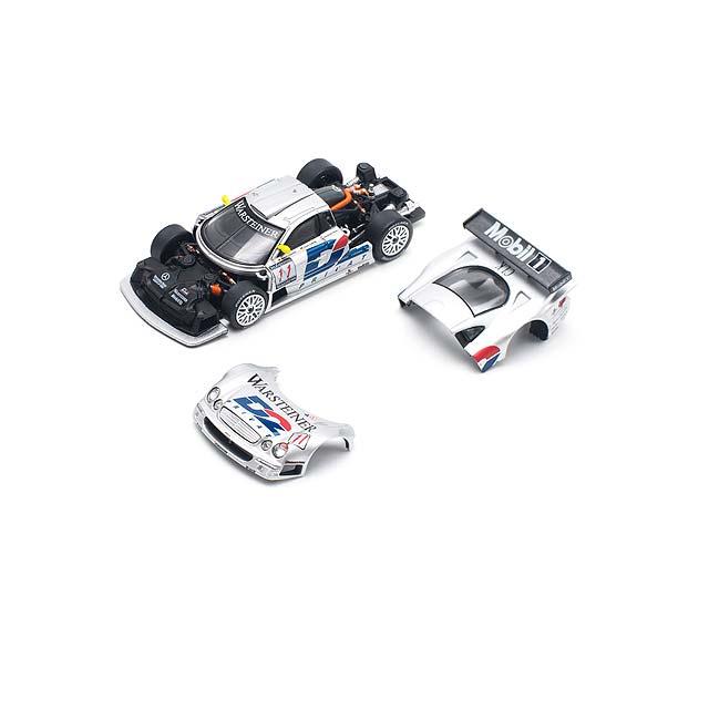 POP RACE 1/64 メルセデスベンツ CLK AMG GTR 1997 FIA GT D2 PRIVAT