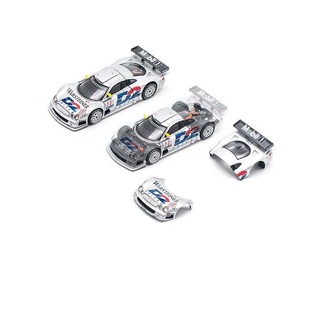 POP RACE 1/64 メルセデスベンツ CLK AMG GTR 1997 FIA GT D2 PRIVAT
