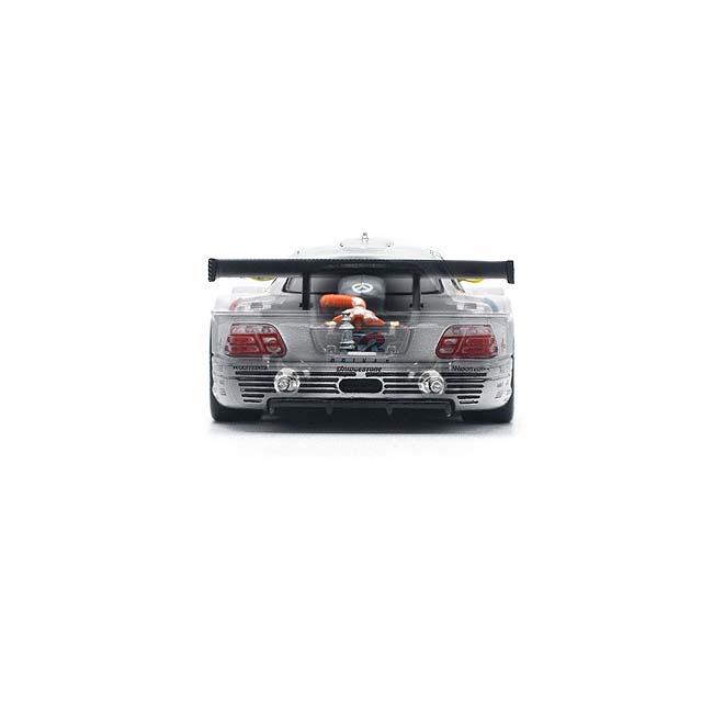 POP RACE 1/64 メルセデスベンツ CLK AMG GTR 1997 FIA GT D2 PRIVAT
