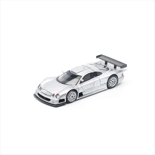 POP RACE 1/64 メルセデスベンツ AMG CLK GTR シルバー : キッド