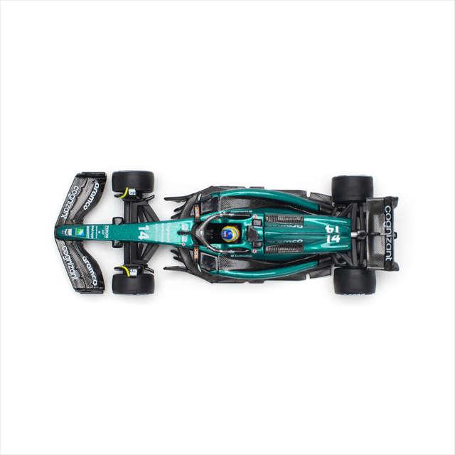 POP RACE 1/64 アストンマーティン AMR23 2023 F1 #14 F.アロンソ