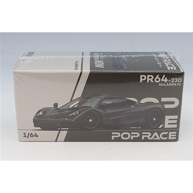 POP RACE 1/64 マクラーレン F1 ジェットブラック : キッドボックス